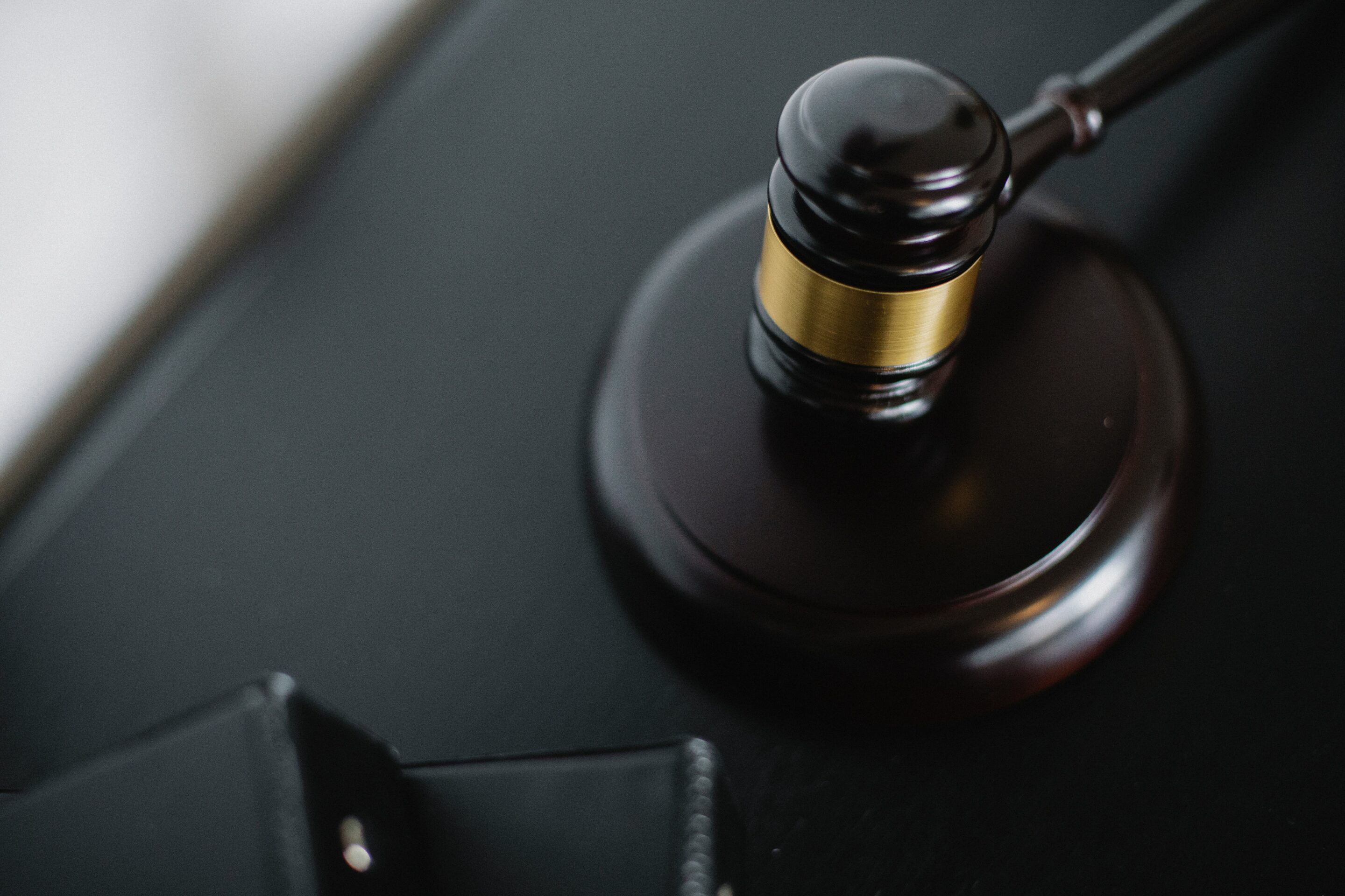 Closeup Photo Of A Wooden Gavel