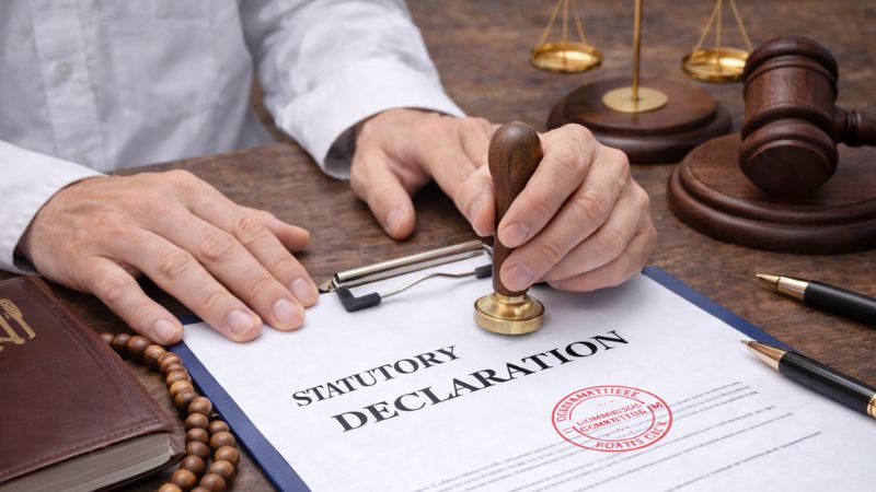Statutory Declarations in Syariah Law